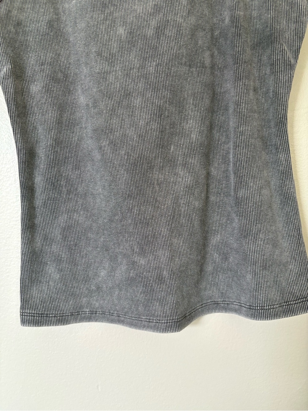 Automet Gray Ribbed Acid Wash Tank Size XS NWT - Picture 4 of 6